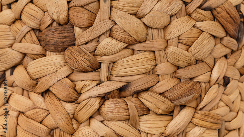 Woven basket texture