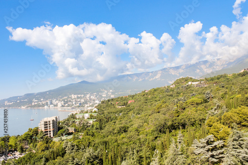 Clouds over Yalta.
