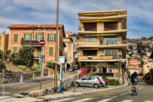 Stadtbild von Villefranche sur Mer, Frankreich