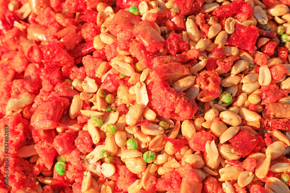 China's local snacks fried peanuts China's local snacks fried peanuts
