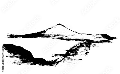 富士山01ハイコントラスト