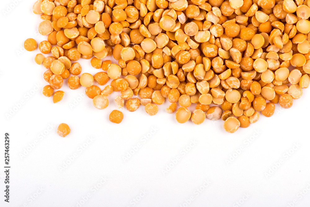 dry peas close-up. pea porridge. pea seeds dry peas close-up. pea porridge. pea seeds
