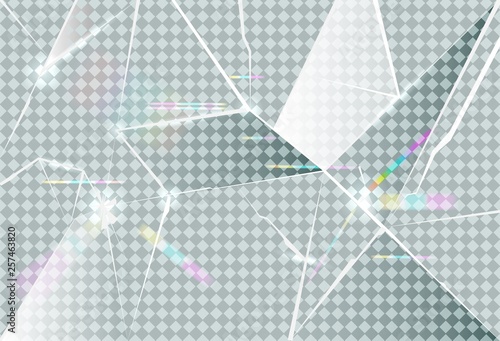 Broken glass background