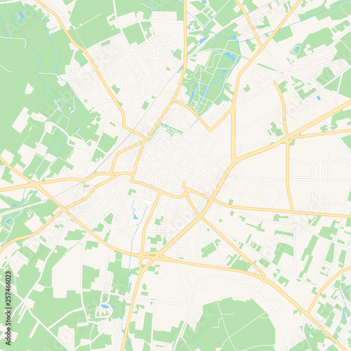 Sint-Truiden   Belgium printable map