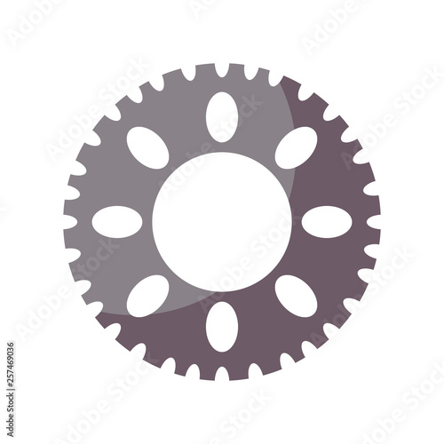 gear pinion machine isolated icon