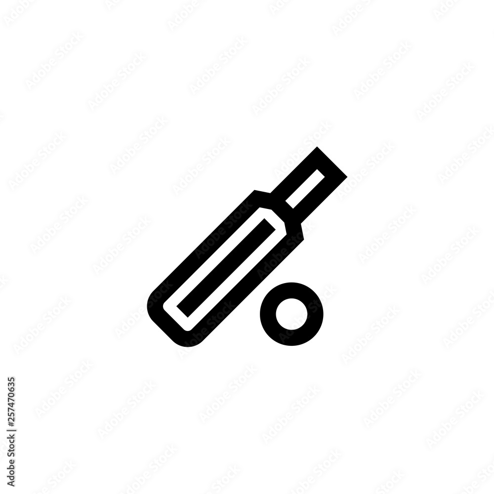 Thermometer icon. Temperature sign
