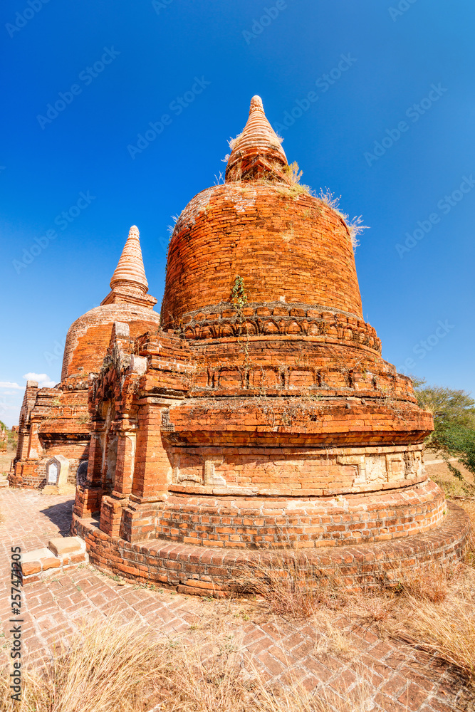 Ancient stupa in Bagan Myanmar