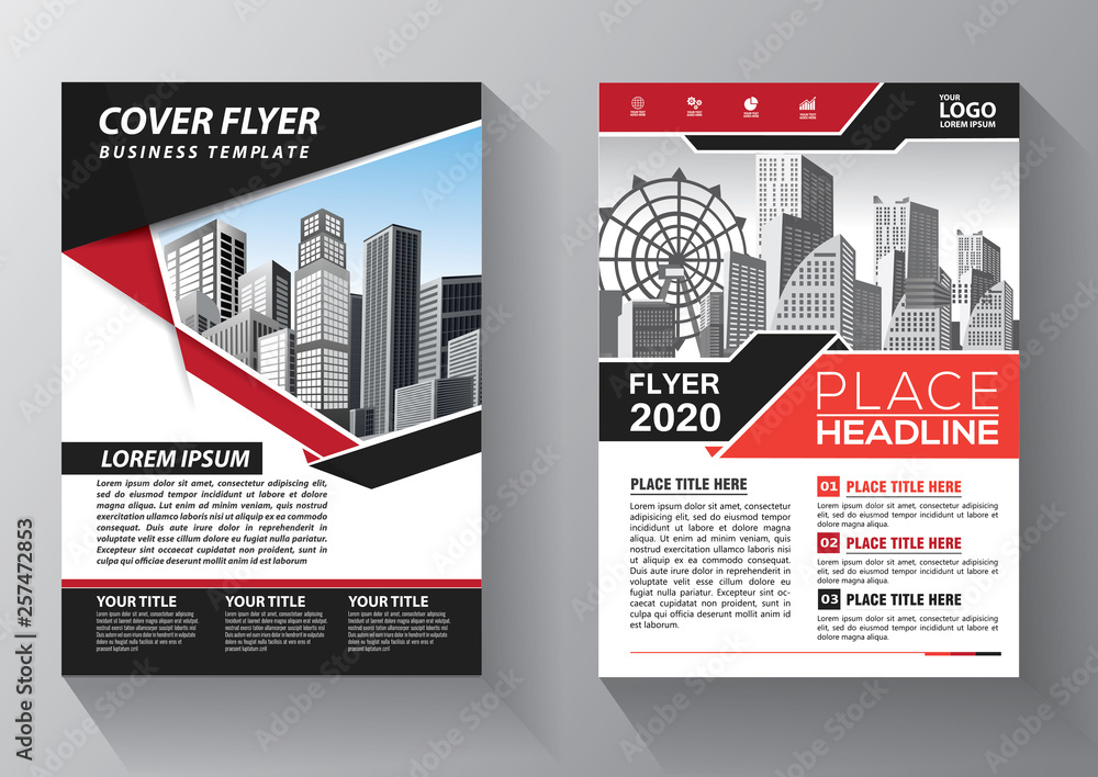 Business abstract vector template. Brochure design, cover modern layout, annual report, poster, flyer in A4 with colorful triangles, geometric shapes for tech, science, market with light background Business abstract vector template. Brochure design, cover modern layout, annual report, poster, flyer in A4 with colorful triangles, geometric shapes for tech, science, market with light background