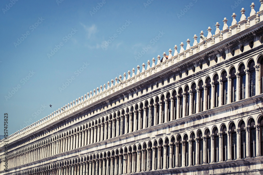 Fototapeta premium Procuratie Vecchie in San Marco square in Venice, Italy