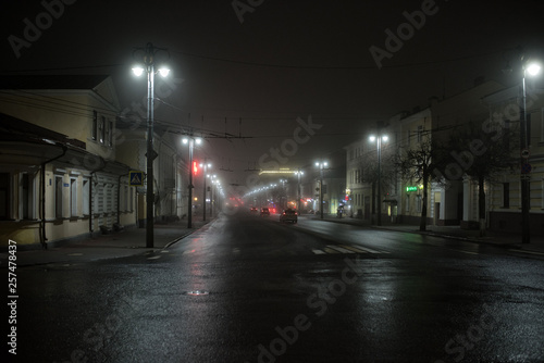 Street at night