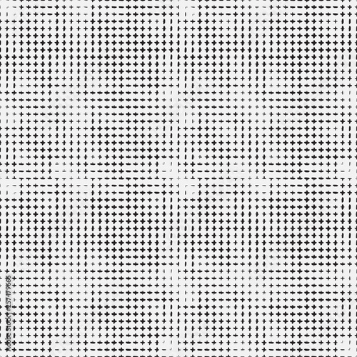 Monochrome seamless pattern.