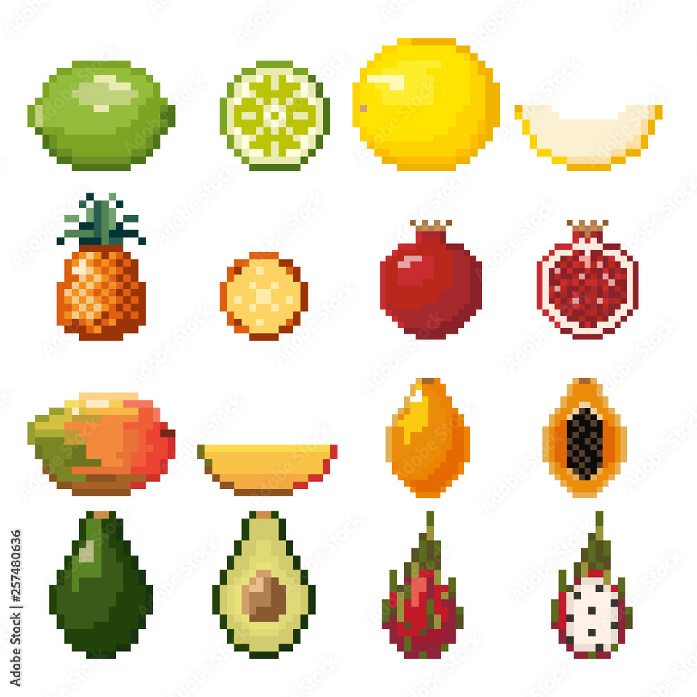 Pixel Fruits