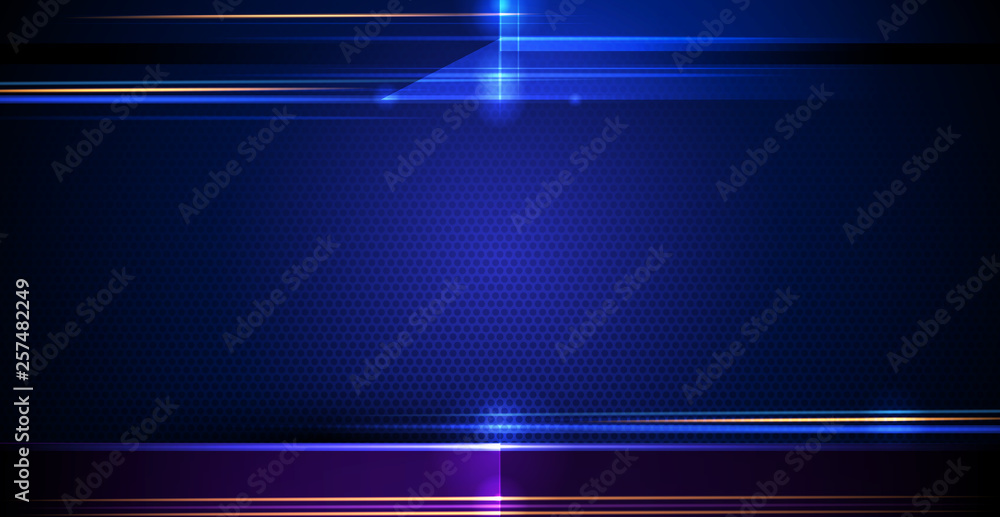 Illustration of abstract red, blue and black metallic with light ray and glossy line. Metal frame design gradient color for background. Vector design modern digital technology concept Illustration of abstract red, blue and black metallic with light ray and glossy line. Metal frame design gradient color for background. Vector design modern digital technology concept