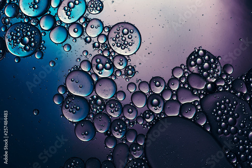 Fotografía abstract metallic liquid background
