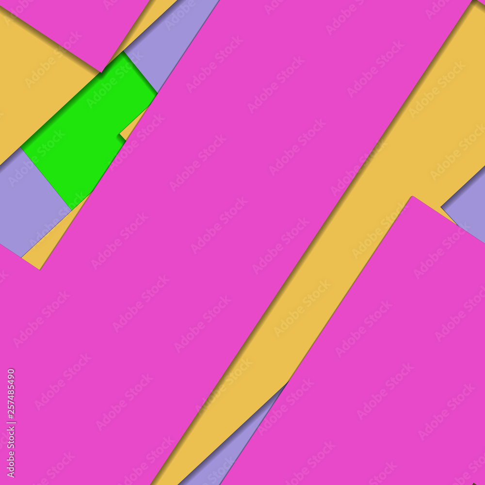 Flat material design - Creative vector trend seamless Flat material design - Creative vector trend seamless