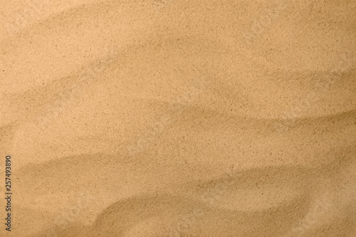 Dry beach sand as background, top view © New Africa