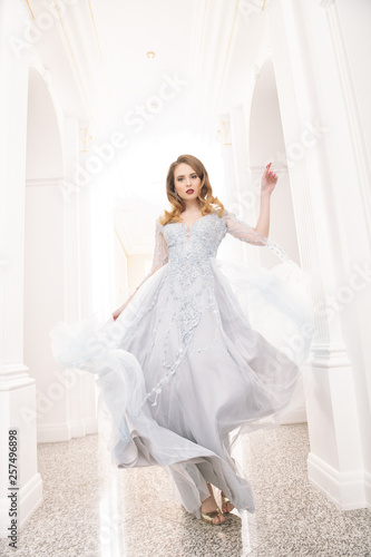 elegant young bride