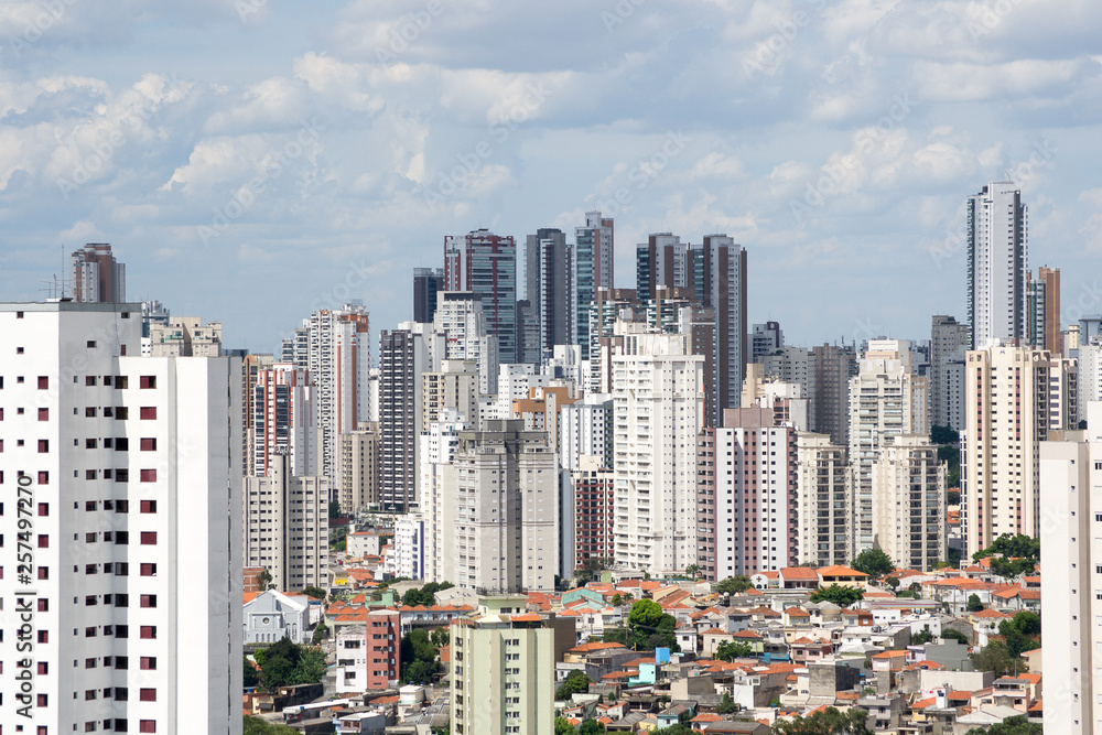 Obraz premium Aerial view of 