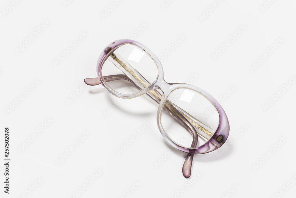 eyeglasses isolated on white eyeglasses isolated on white