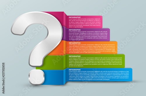 Infographics for business presentations or information banner.