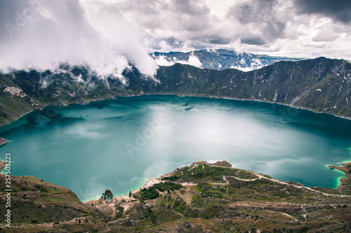 Quilotoa, Cotopaxi, Ecuador photo