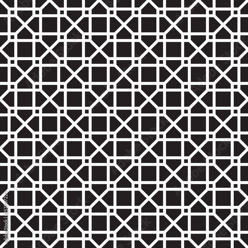 Seamless lattice trellis pattern background