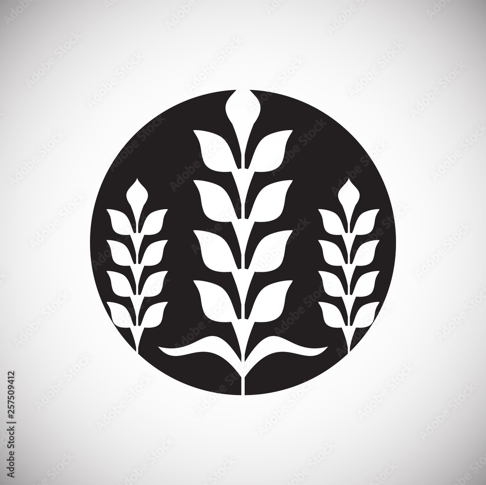 Cereal icon on background for graphic and web design. Simple vector sign. Internet concept symbol for website button or mobile app. Cereal icon on background for graphic and web design. Simple vector sign. Internet concept symbol for website button or mobile app.