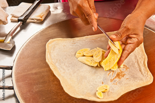 Traditional Thai pancake 