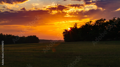 Abendstimmung in Ungarn