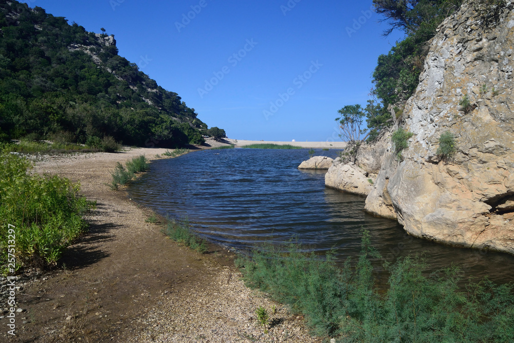 Fototapeta premium Stagno di Cala Sisine