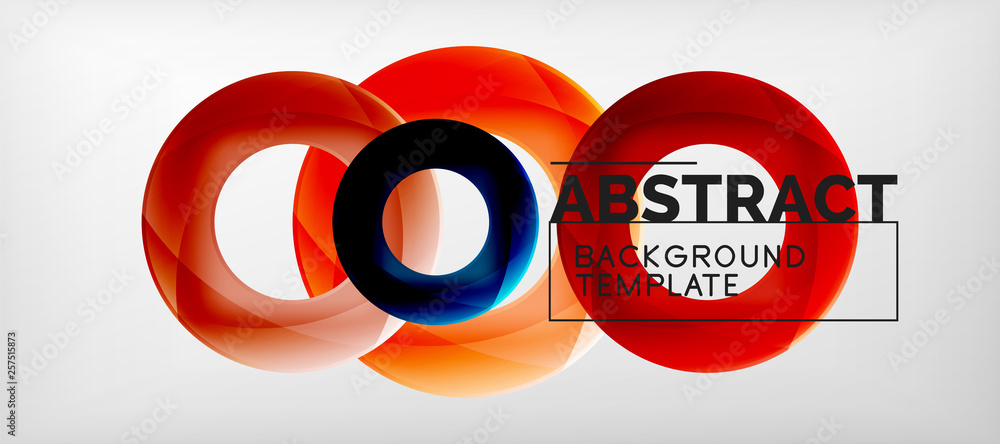 Vector circles abstract background Vector circles abstract background