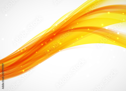Abstract Wave Background. Vector Illustration