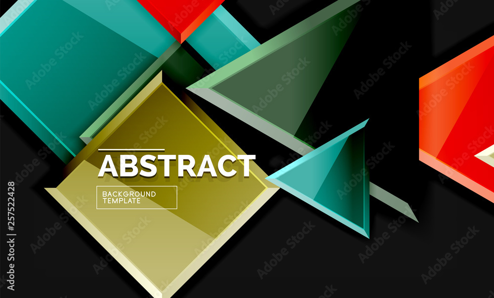 Shiny style geometric background Shiny style geometric background