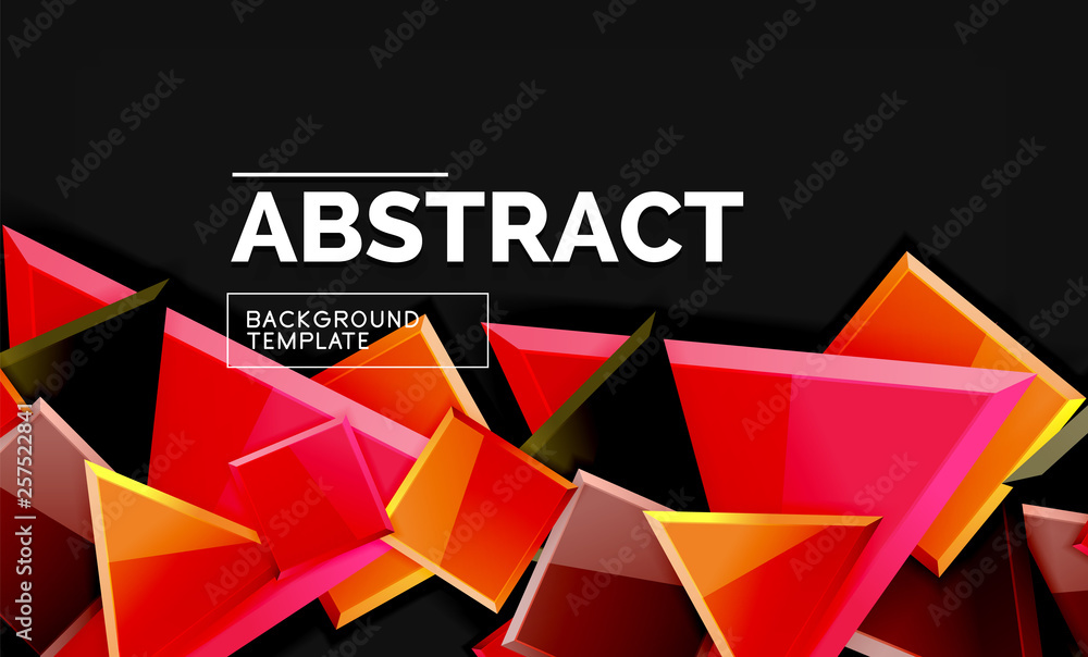 Shiny style geometric background Shiny style geometric background