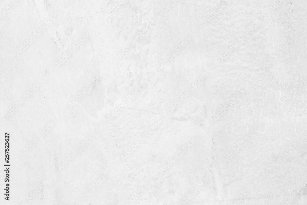 White concreted wall for interiors texture background..