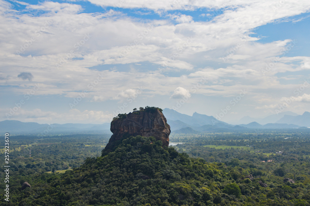 Naklejka premium sigiriya rock sri lanka