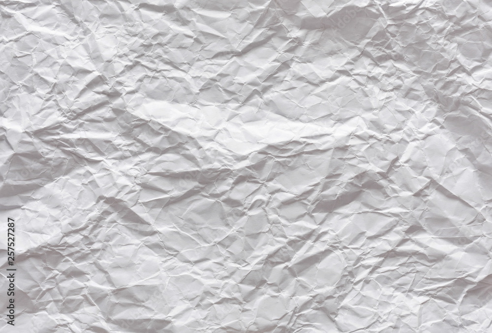 White creased paper background texture White creased paper background texture