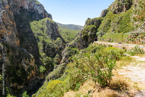 The gorge of Topolia located at west Crete along the road leading to Elafonissi. Greece