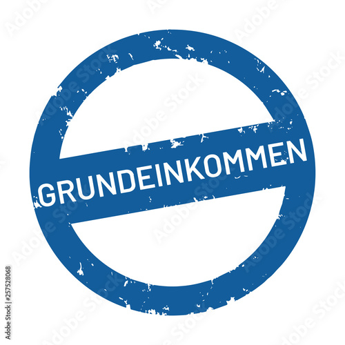 vector Button Grundeinkommen	
