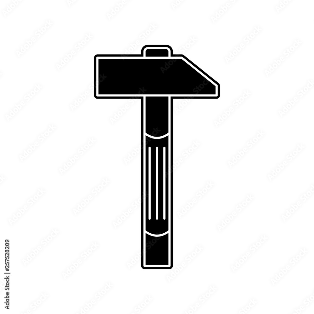 a hammer icon. Element of Home repair tool for mobile concept and web apps icon. Glyph, flat icon for website design and development, app development a hammer icon. Element of Home repair tool for mobile concept and web apps icon. Glyph, flat icon for website design and development, app development