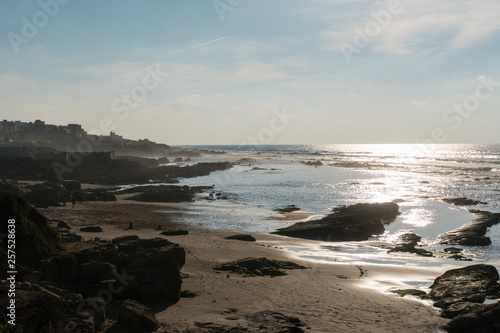 Evening Sunset Landscape view of the coastal town of Asilah  Morocco