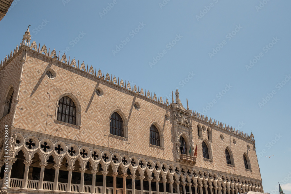 Saint Mark's Basilica, Venice, Italy - June 2018 : Saint Mark's Basilica view, architecture details.