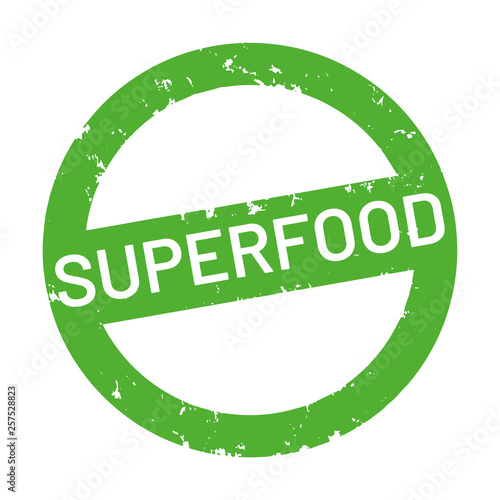 vector Button superfood	