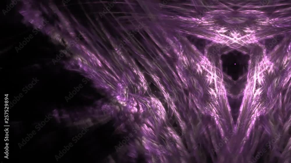 Abstract fractal forms morph and oscillate (Loop) Abstract fractal forms morph and oscillate (Loop)