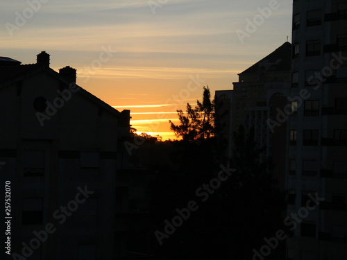 Por do sol em Sintra photo