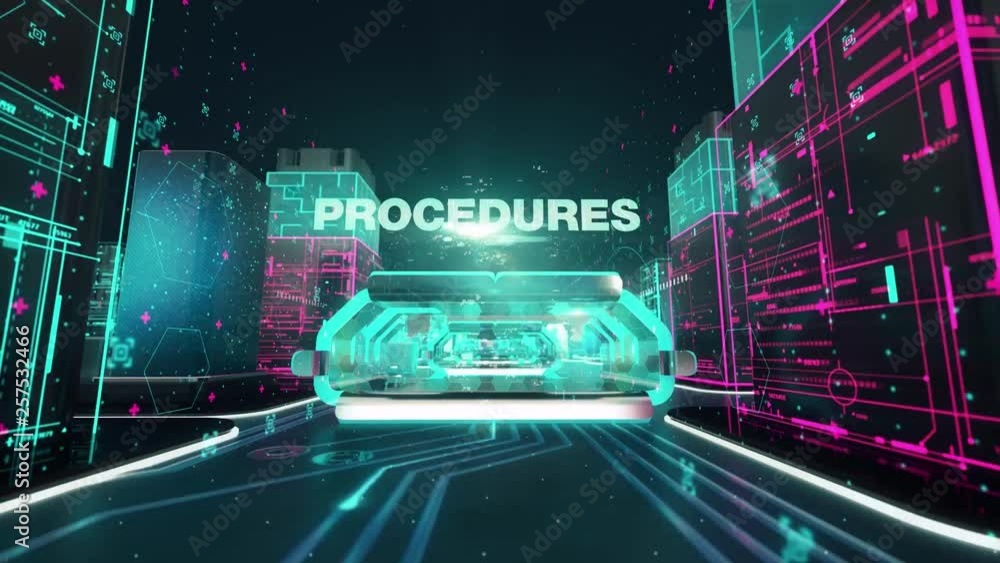 Domain Name with digital technology concept