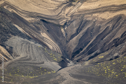 Volcanic landscape, Surtsey Island, Iceland photo