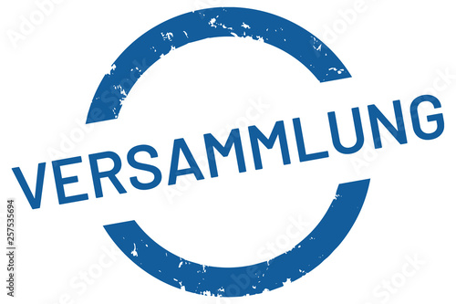 vector Button Versammlung	