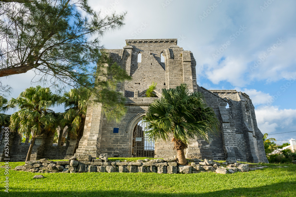 Bermuda, St. George's, Unfinished church Bermuda, St. George's, Unfinished church