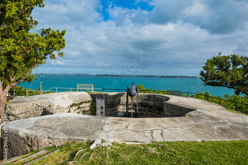 Bermuda, Scaur Hill Fort and Park, cannon photo